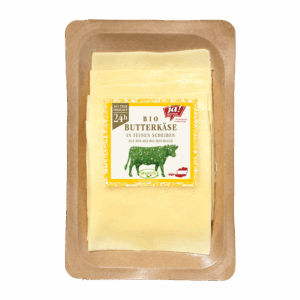 Bio-Butterkäse Scheiben aus Heumilch