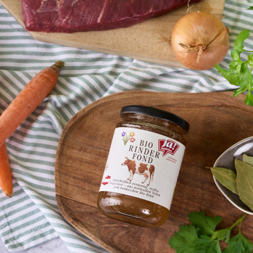 Bio-Rinderfond von Ja! Natürlich