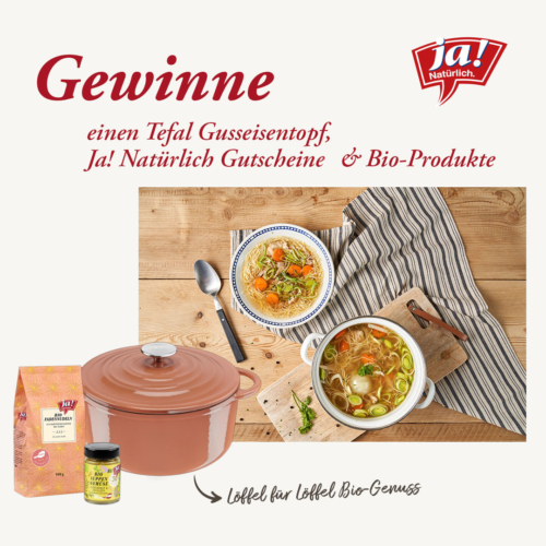 Ja! Natürlich Suppen Gewinnspiel