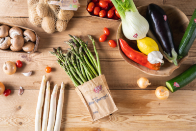 Verschiedenes Ja! Natürlich Bio-Gemüse.