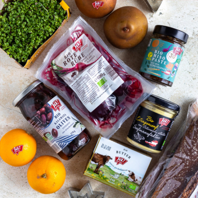 Bio-Zutaten von Ja! Natürlich