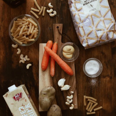 Alle im Rezept genannten Zutaten.