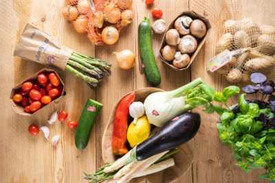 Vielfalt an Ja! Natürlich Bio-Gemüse.