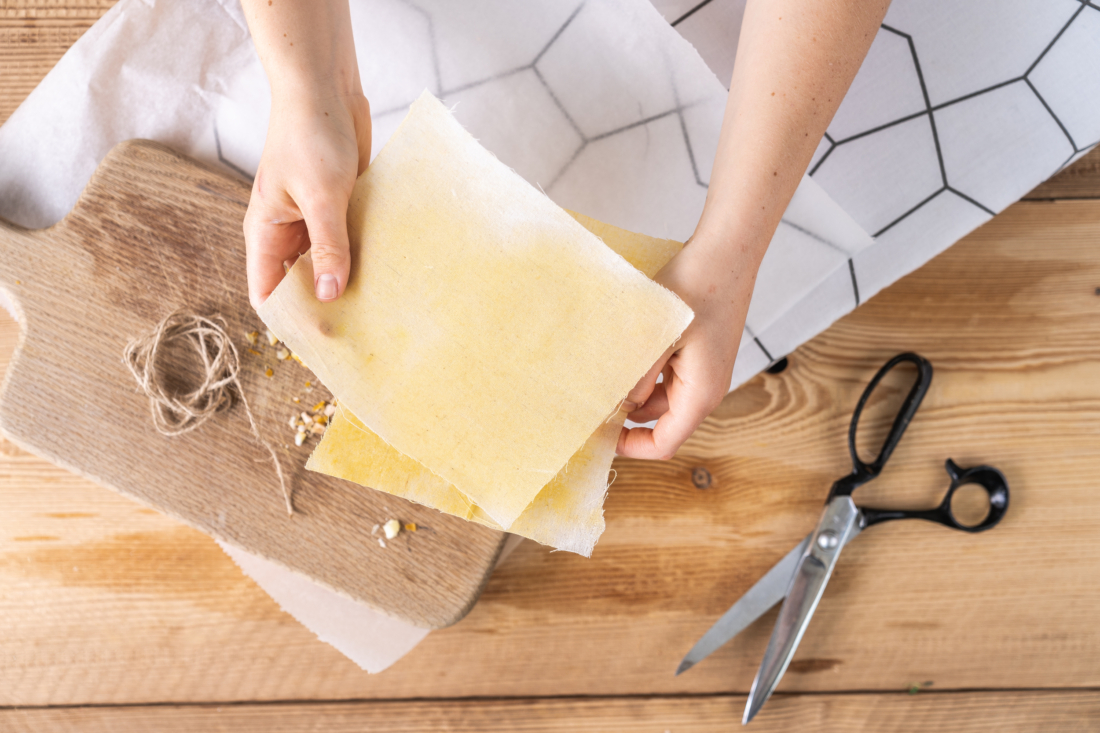 DIY Bienenwachstuch – Die nachhaltige Verpackung