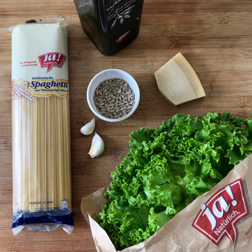 Alle im Rezept genannten Zutaten.