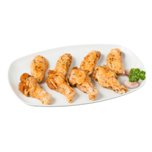 Bio-Chickenwings gewürzt