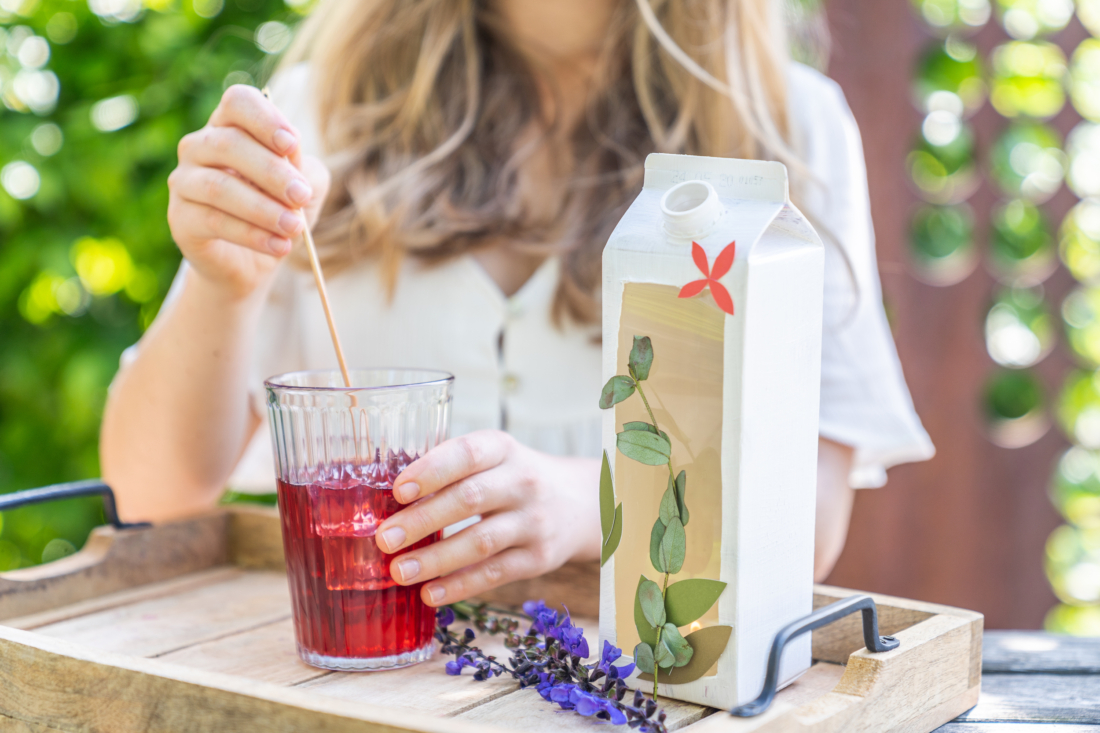 Upcycling: DIY Windlicht aus unseren Getränkeverpackungen