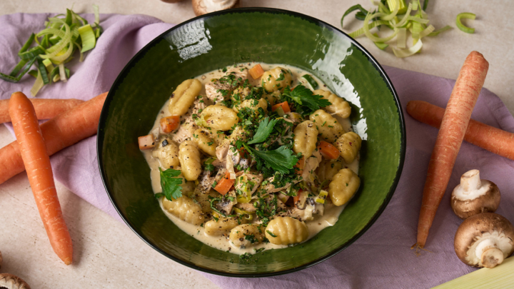 Gnocchi-Puten-Pfanne