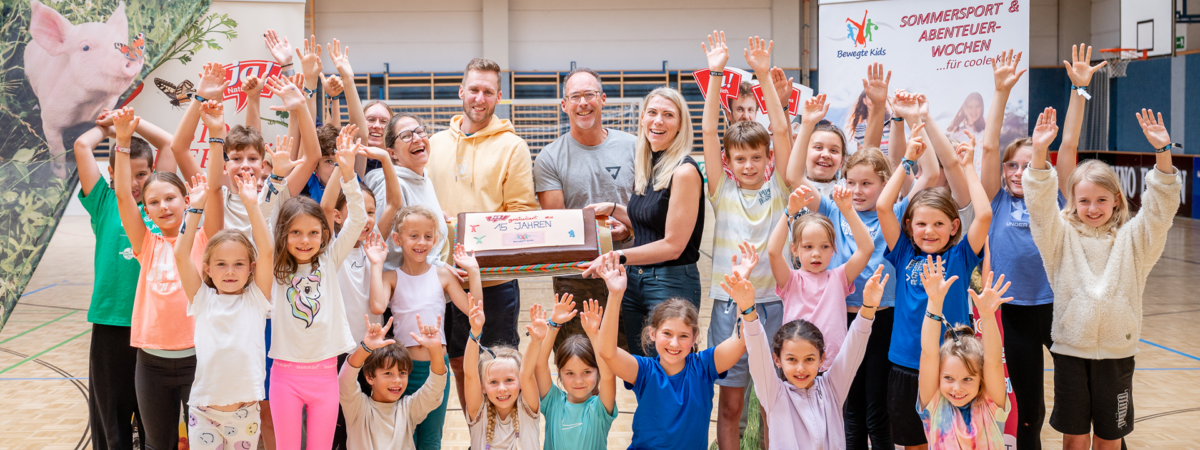 Ja! Natürlich Kinder bei den Bewegte Kids Wochen