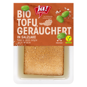 Bio-Tofu geräuchert in Salzlake