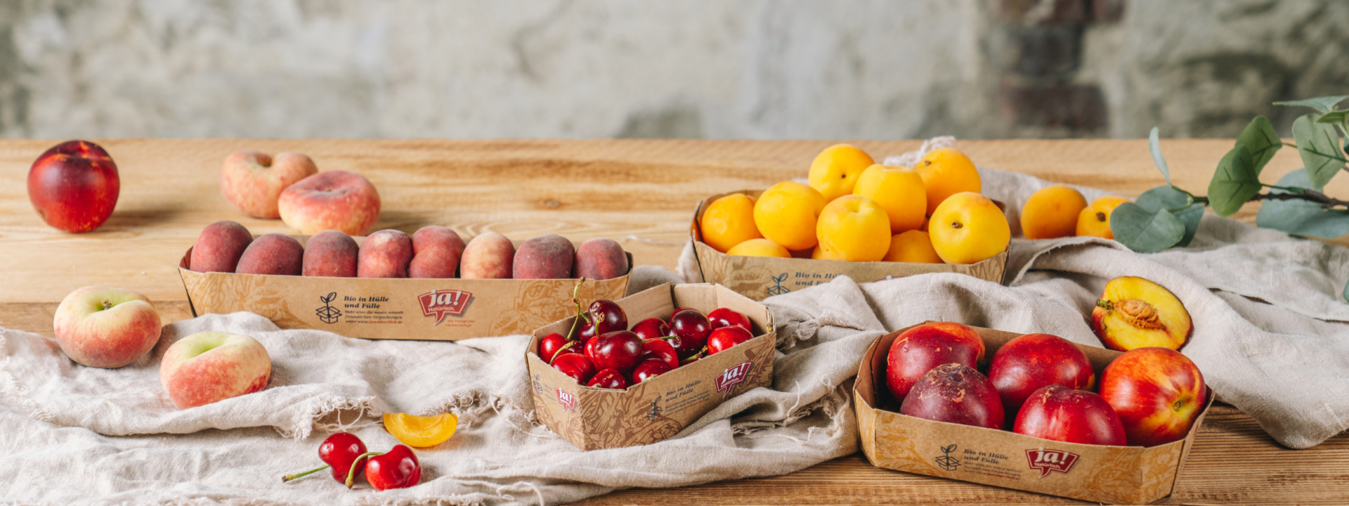 Bio-Steinobst-Raritäten von Ja! Natürlich.