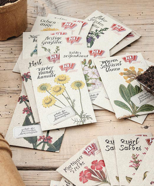 Bio-Gärtner Hillinger, Bio-Saatgut für Wildblumen - Ja! Natürlich