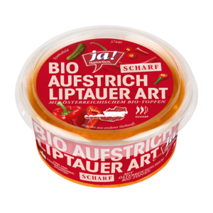 Bio Topfenaufstrich Liptauer Art Scharf