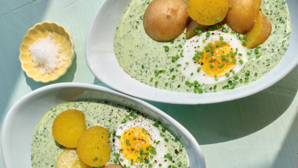 Wiener Grüne Sauce mit Heurigen & Ei