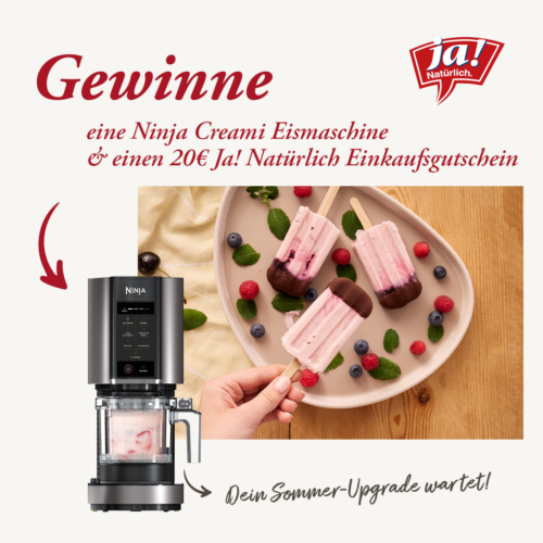 Ja! Natürlich Eis Gewinnspiel