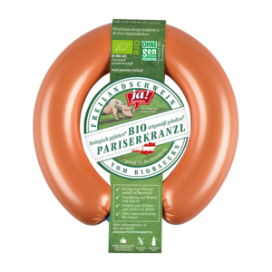 Bio-Pariserkranzl vom Freilandschwein