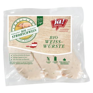 Bio-Weißwürste vom Strohschwein