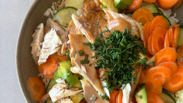Spicy Peanutbutter Sushi Bowl