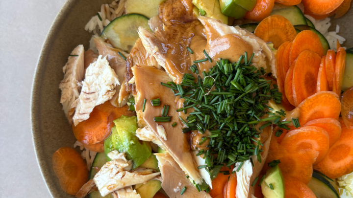 Spicy Peanutbutter Sushi Bowl