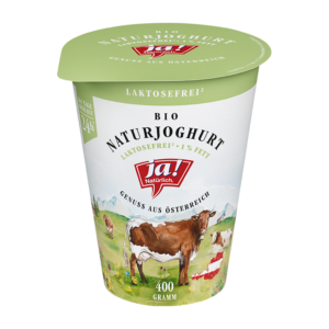 Laktosefreies Bio-Joghurt