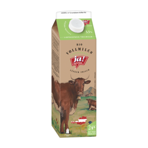 Laktosefreie Bio-Vollmilch