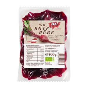 Bio-Rote Rüben gegart und gekocht