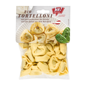 Bio-Tortelloni Ricotta Spinat