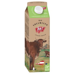 Laktosefreie Bio-Vollmilch