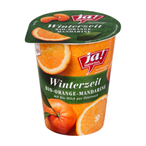 Fruchtjoghurt Winterzeit Orange-Mandarine