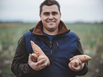 Andreas Sam mit Süsskartoffeln - Ja! Natürlich