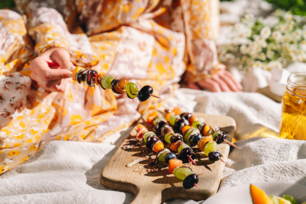 Süße Frucht-Spieße