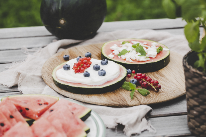 Wassermelonen-Pizza