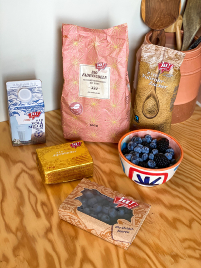 Alle im Rezept genannten Zutaten.