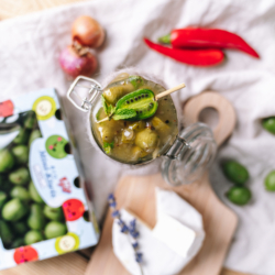 Kiwi-Chutney aus Ja! Natürlich Bio-Mini-Kiwis.