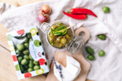 Kiwi-Chutney aus Ja! Natürlich Bio-Mini-Kiwis.