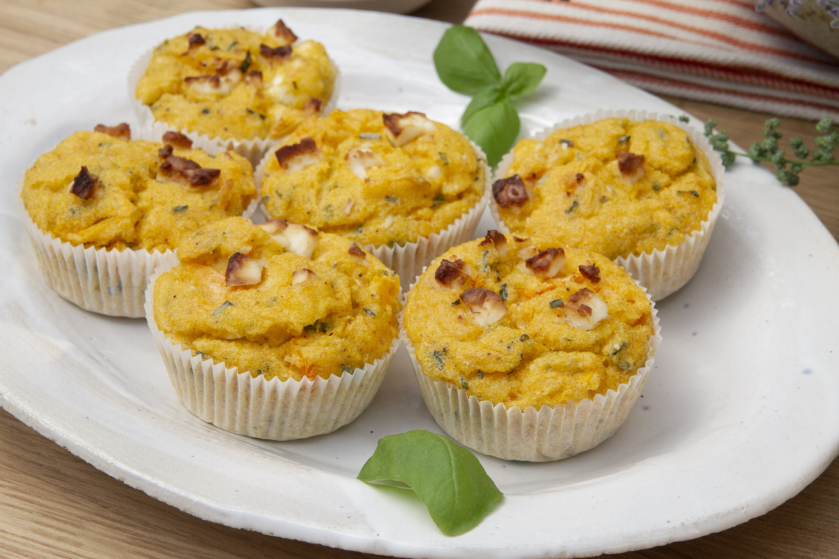 Polenta-Muffins | Rezept