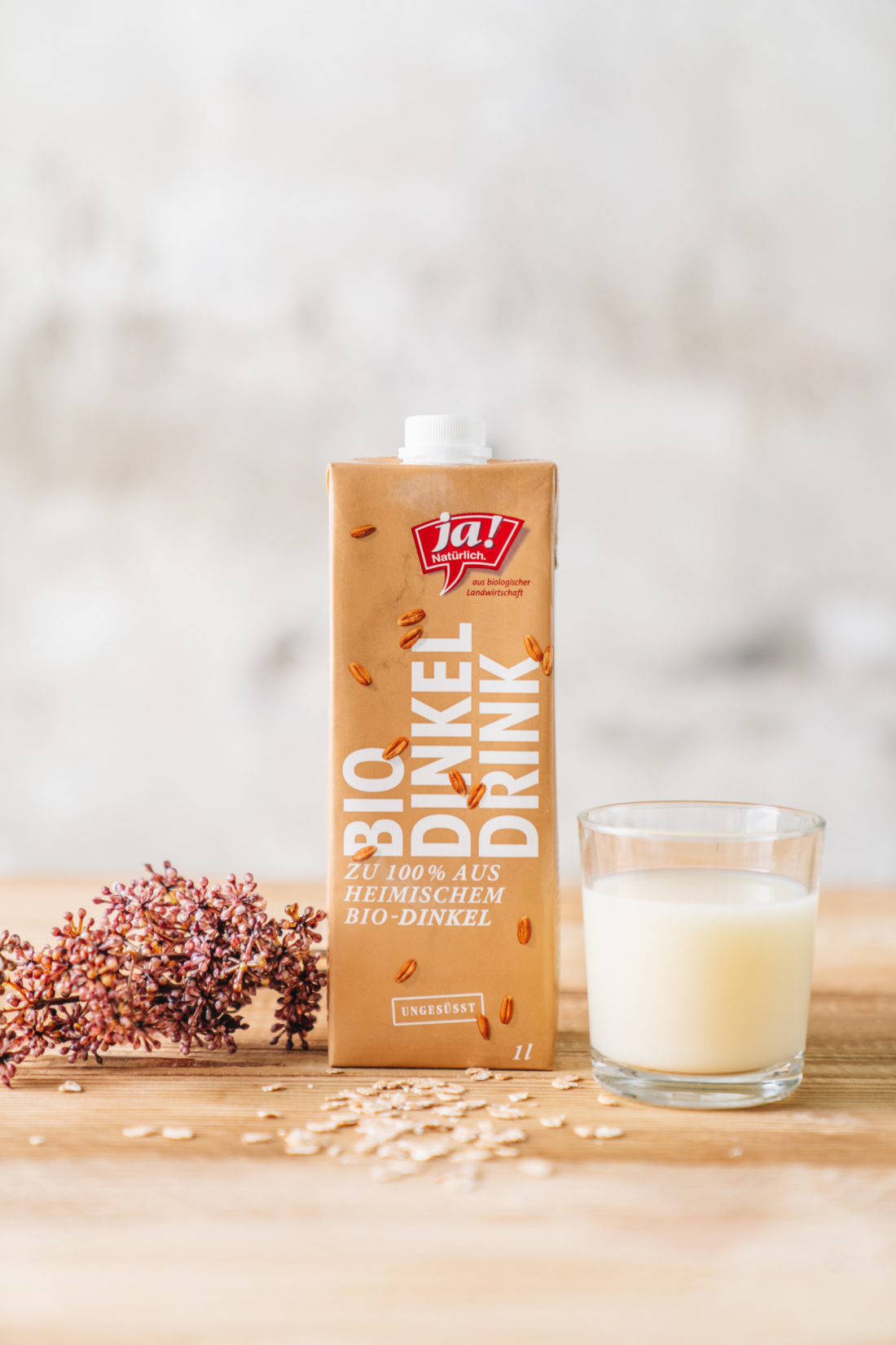 Bio-Dinkel Drink: Regional, vegan und ungesüßt