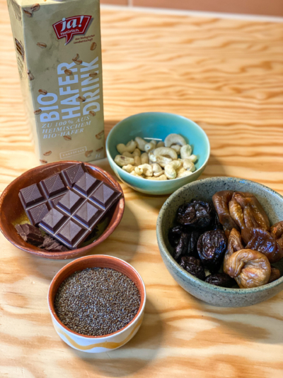 Alle im Rezept genannten Zutaten.