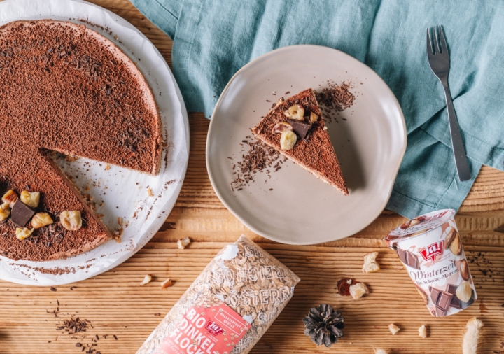 Schoko-Maroni-Joghurt-Tarte