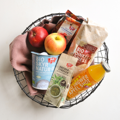 Zutaten im Korb