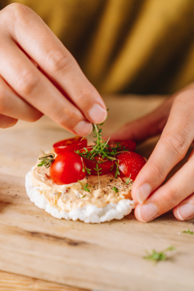 Bio-Gemüseaufstrich mit Tomaten