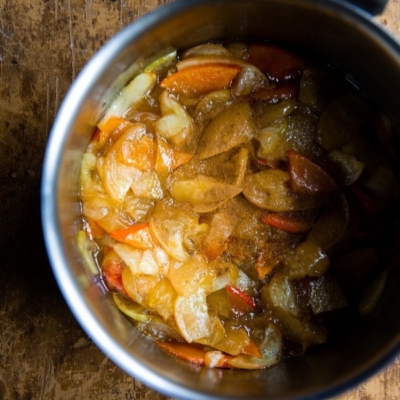 Kürbis-Apfel-Marmelade