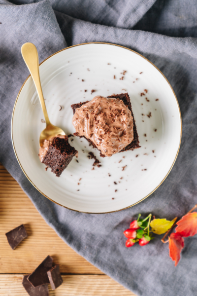 Brownies mit hanfmehl