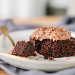 Hanfmehl-Brownie