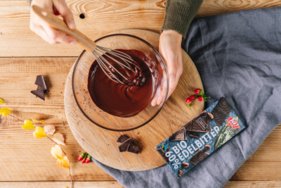 Geschmolzene Schokolade