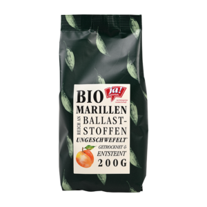 Bio-Marillen getrocknet