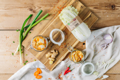 Chinakohl grün Kimchi