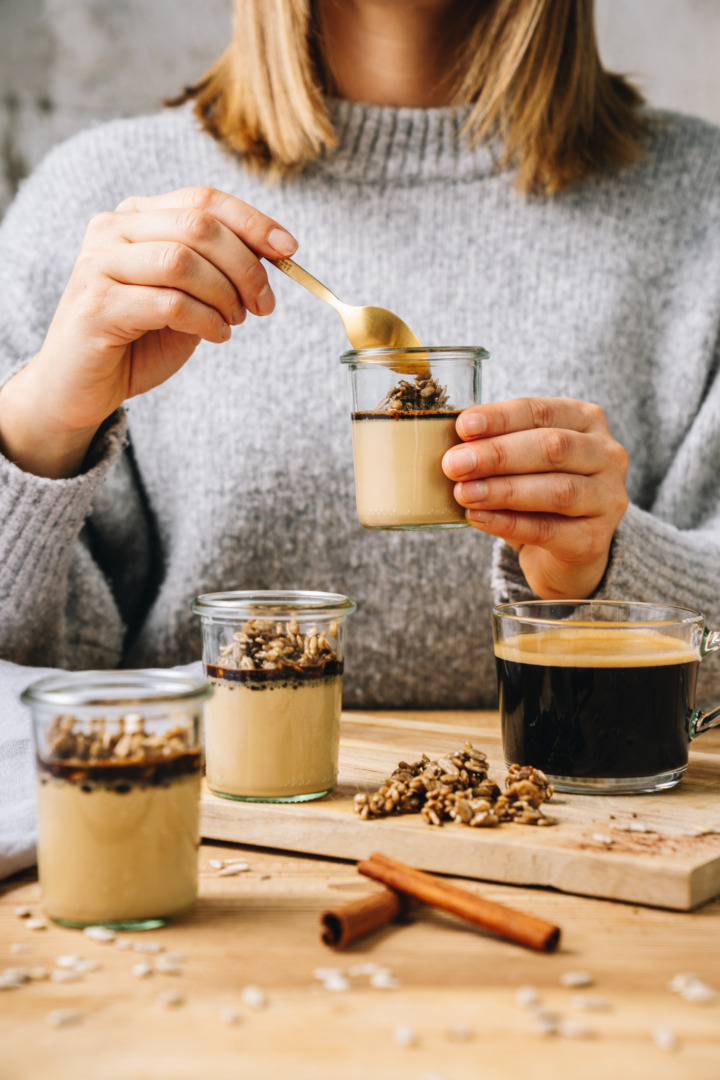 Kaffee Panna Cotta
