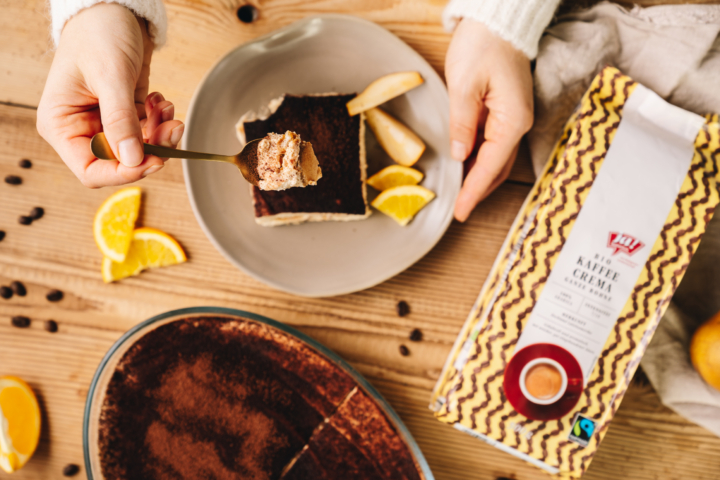 Schnelles Tiramisu mit Bio-Kaffee