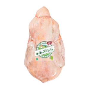 Bio-Ente ganz grillfertig